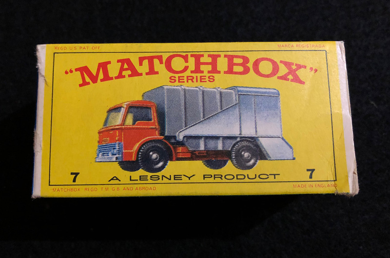 matchbox series 7 refuse truck