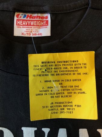 Nirvana Fudge Packin Crack Smokin Tour Shirt Mint with Original Care Tag 13.jpg