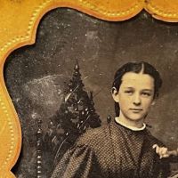 Civil War Tintype Woman and Child Mourning Dead Soldier 4.jpg