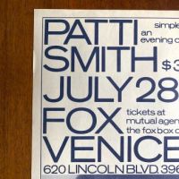 Patti Smith Evening of Poetry July 28th at Fox Venice Poster 5.jpg