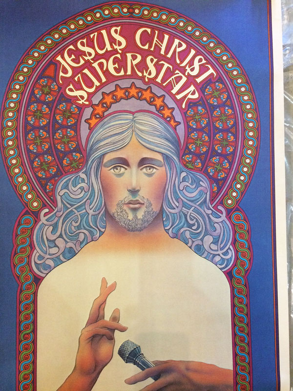 1971 MCA Byrd Designed Jesus Christ Superstar Poster NM By David Byrd ...