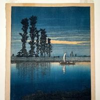Evening at Ushibori by Hasui 2nd Edition Numbered 1.jpg