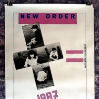 New Order 1987 Substance Promotional Poster designed by artist Lawrence Weiner 1.jpg