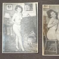 1940's Found Photographs Snapshots Naked Woman Risque 1.jpg