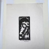 Max Weber Woodcut Head Japon Paper 5.jpg
