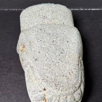 Pre Columbian Jaguar Head From Metate Volcanic Stone 9.jpg