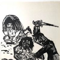 Massacre of the Innocents Lithograph by Otto Dix from 1960 11.jpg