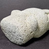 Pre Columbian Jaguar Head From Metate Volcanic Stone 5.jpg