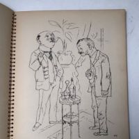 George Grosz 30 Drawings and Watercolors 1944 Spiral Bound Erich Herrmann 9.jpg
