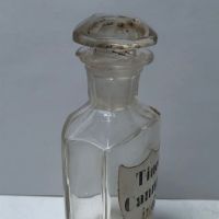19th C. Apothecary Bottle with Original Stopper Tinct. Cannab. ind. Tinture of Cannabis 3.jpg