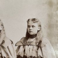 Cabinet Card Lebanon PA by Bishop 2 Identical Dressed Girl 9.jpg