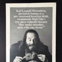 Karl Leopold Metzenberg Advertising High Tide of California 1.jpg