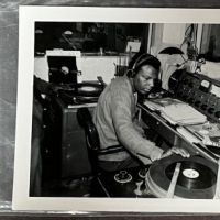 Rare Photo of WSID African American DJ Spinning Records Baltimore Station Circa 1950 1.jpg